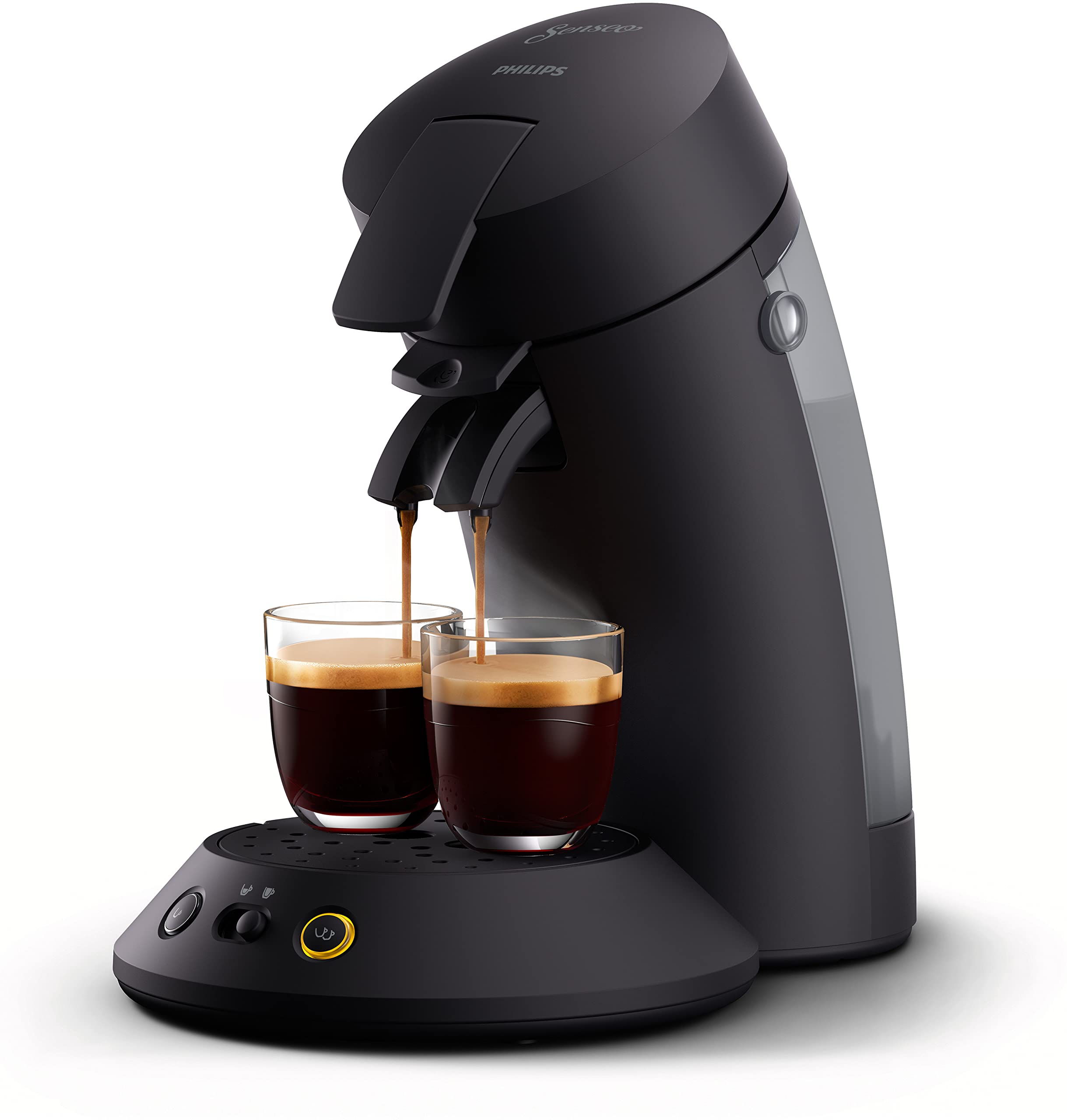 Machine à Café Dosettes SENSEO Noir CSA210/22 – 1 ou 2 Tasses, Technologie Crema Plus